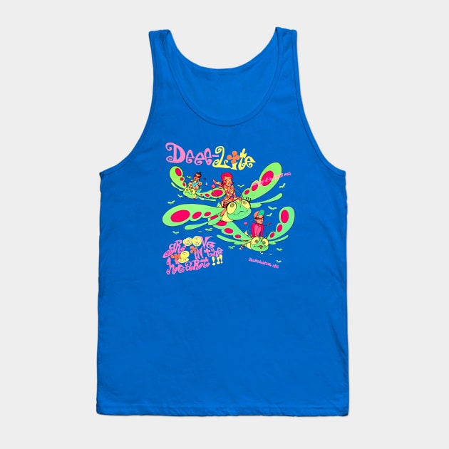 Groove Is In The Heart Tank Top by Pop Fan Shop